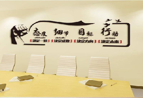  禹州企业文化墙主要展示什么？