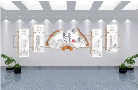  禹州企业文化墙设计的核心要素。