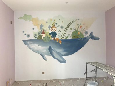  禹州手绘墙的特点及优势。