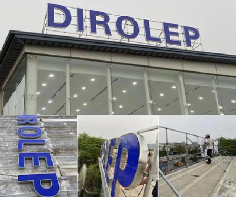  禹州楼顶发光字安装的注意事项。